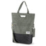 Sacoche vélo recyclée Urban Proof porte bagage simple  20 litres vert gris