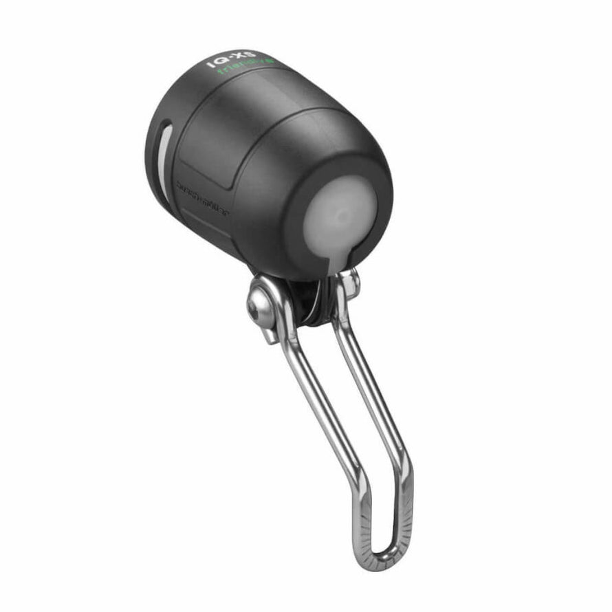 Vue arrière phare avant vélo IQ-XS Bush and Muller dynamo eco-friendly #3