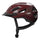 Casque vélo Abus Urban-I 4.0 bordeaux avec lumière intégrée pour sécurité et confort en ville - vue 2