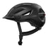 Casque vélo Abus Urban-I 4.0 noir avec lumière arrière intégrée pour sécurité et confort en milieu urbain