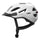 Casque vélo Abus Urban-I 4.0 blanc avec lumière arrière intégrée pour sécurité et confort en milieu urbain