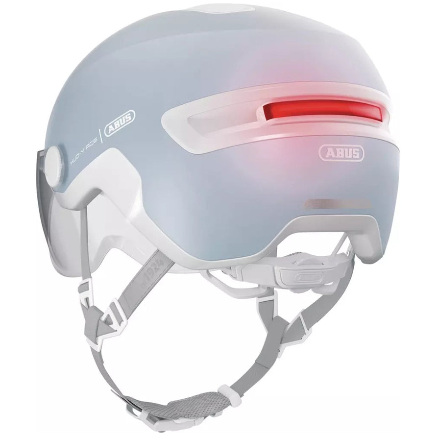 Feu arriere casque Abus HUD-Y et HUD-Y ACE rechargeable avec LED pour une visibilite accrue en velo