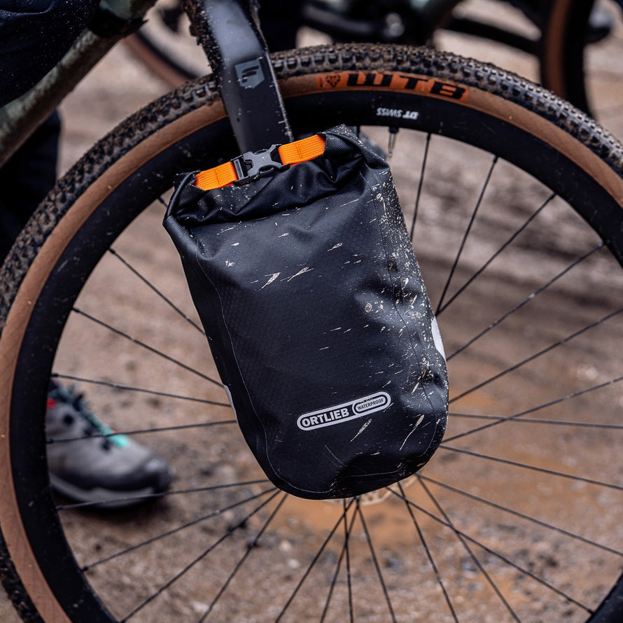 Adaptateur Ortlieb QLS pour fixation sacoche vélo Fork-Pack compatible fourche et roues 28 pouces