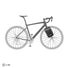 Adaptateur fourche Ortlieb QLS pour sacoche vélo Fork-Pack compatible roues 28 pouces
