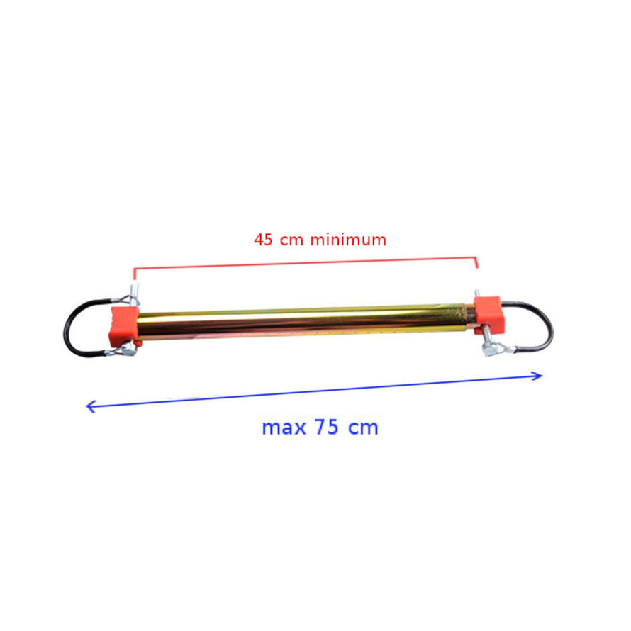 Adaptateur pour vélo femme et VTT suspendu sur porte vélo coffre - #6