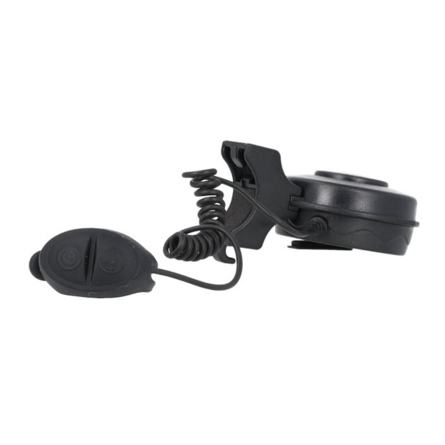 Alarme sirene CoolRide Sirene velo 4 alarmes avec fixation guidon noir pour protection antivol efficace