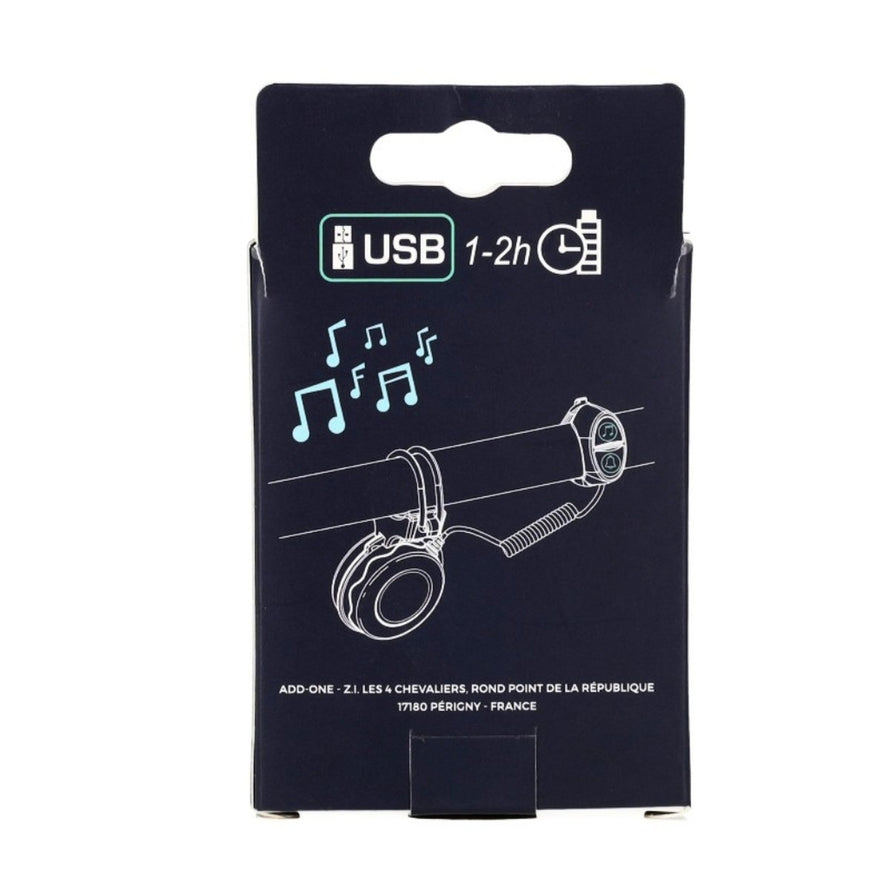Sirene velo 4 alarmes CoolRide avec fixation guidon pour alerte sonore efficace contre le vol