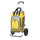 Caddie vélo Andersen Royal Shopper avec sac isotherme 62L jaune, parfait pour courses et transport urbain pratique