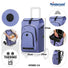 Sac Hydro Andersen 62L violet avec poche isotherme, robuste et pratique pour vélo et courses, design moderne et fonctionnel