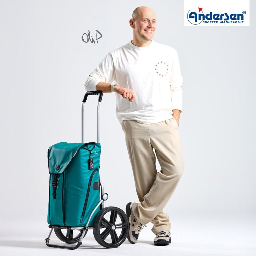 Sac isotherme Andersen Oli.P 3.0 pour caddie vélo Shopper 50L, pratique pour garder aliments frais en déplacement