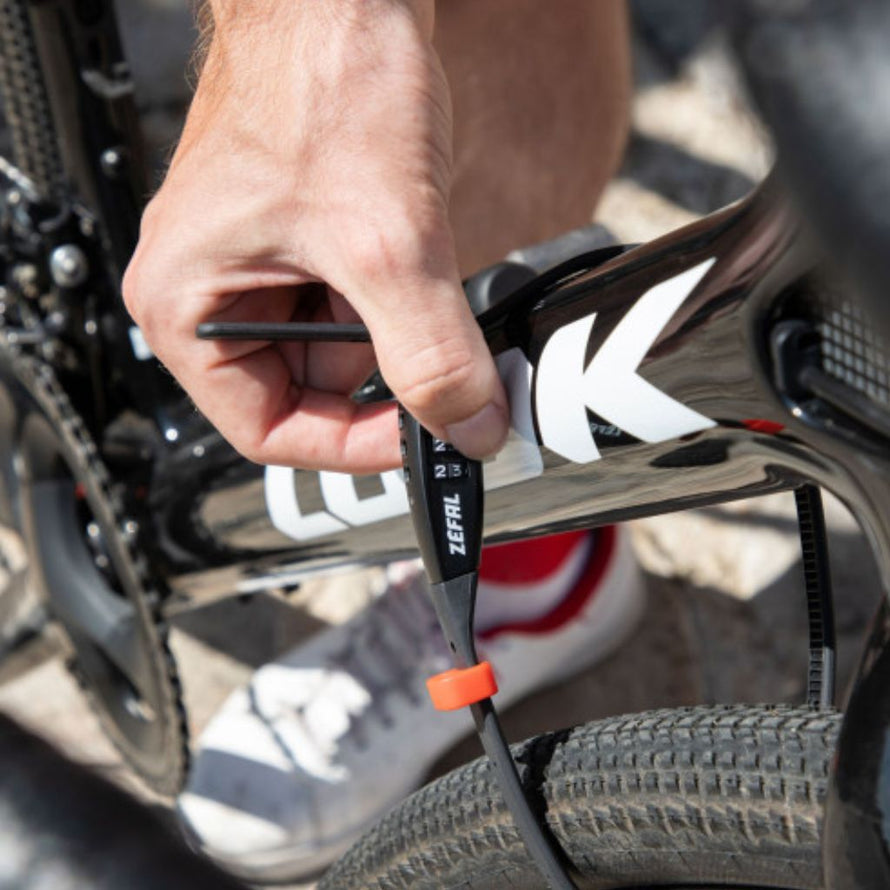 Antivol vélo collier de serrage à code Zéfal