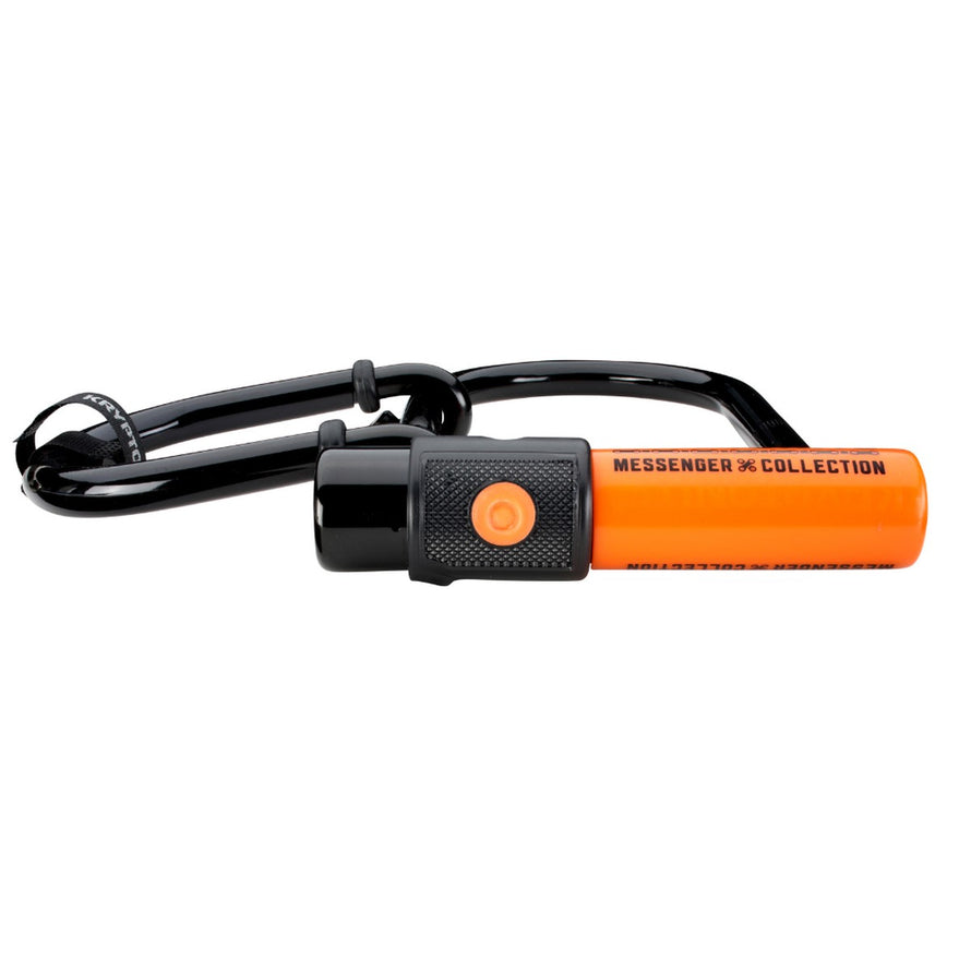 Zoom sur le verrouillage de l'antivol U double anse Messenger Mini+ de Kryptonite