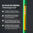 Antivol U vélo Cactus Lock avec gaz odorant anti-vol pour une protection efficace et dissuasive