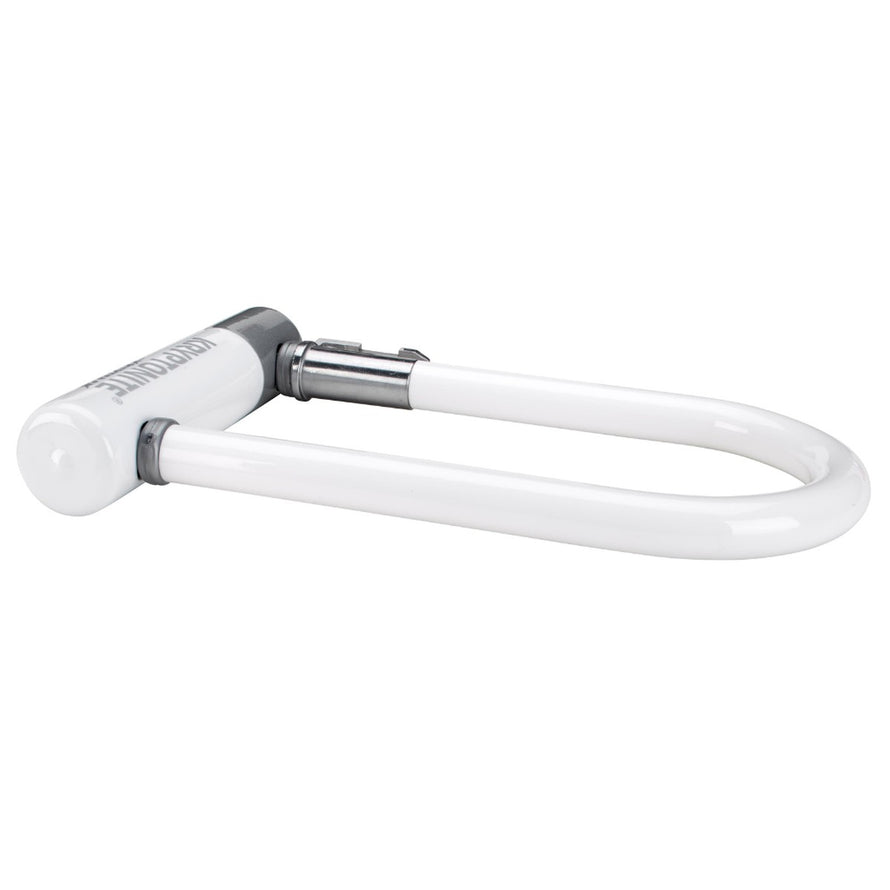 Antivol vélo Kryptolok Mini 7 blanc de Kryptonite avec structure robuste en acier pour sécurité optimale