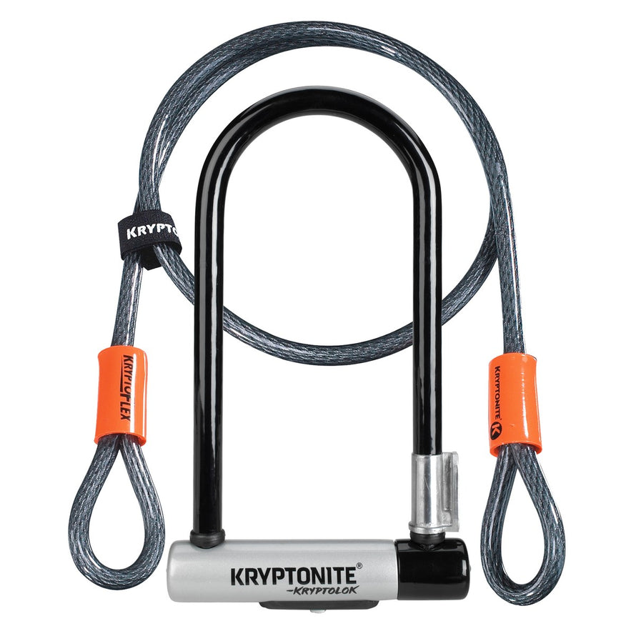 Antivol vélo Kryptonite modèle Kryptolok STD et Flex câble et U pour une sécurité renforcée