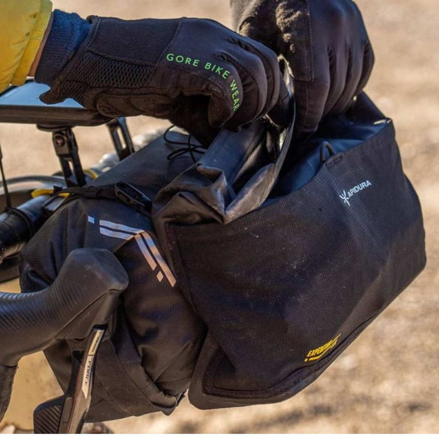 Pochette extension Apidura Expedition pour sacoche guidon, rangement supplémentaire robuste pour cyclotourisme