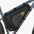 Sacoche de cadre Apidura Full Frame Backcountry noire, étanche et robuste pour bikepacking longue distance