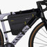 Sacoche de cadre Full Frame Pack Expedition Apidura noire, étanche et résistante pour bikepacking aventure