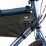Sacoche de cadre Apidura Frame Pack Racing noire pour vélo, idéale pour le transport léger et les longues sorties
