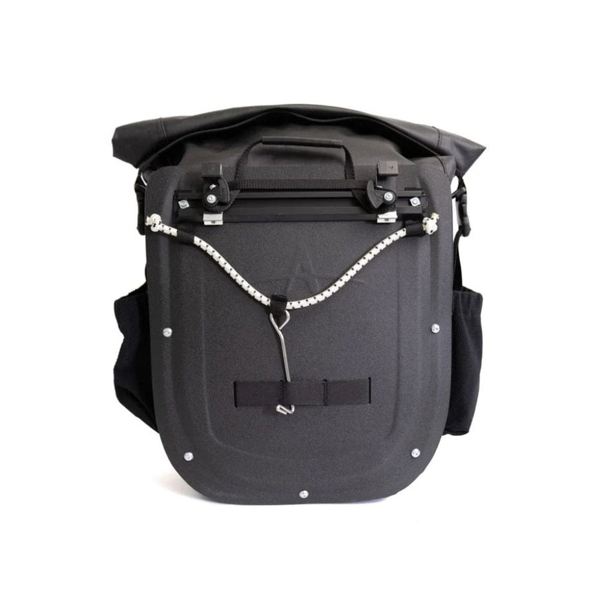 Sacoches etanches Arkel Dolphin 2x16L noires avec fixation robuste et grande capacite pour velo