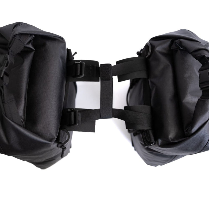 Sacoches etanches Arkel Dry-Lites 2 x 14L noir pour velo, resistantes et impermeables