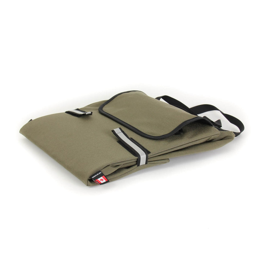 Sac cabas velo Arkel Shopper Xpac taupe, pratique et robuste pour les trajets urbains a velo