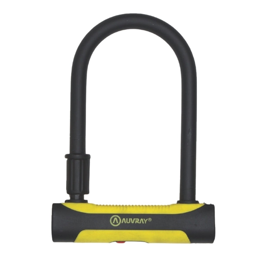 Antivol velo u 2-en-1 Auvray U ROC avec cable et support de fixation pour securiser votre velo