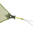 Détail fixation bâche Sea to Summit Evo Escapist, équipement léger pour protection bivouac outdoor