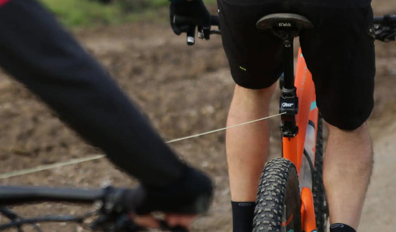 barre de traction pour remorquer un velo enfant
