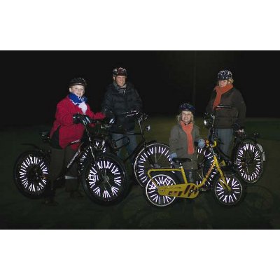 Barrettes réfléchissantes pour rayons de vélo - Par 36 - #3