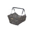 Panier velo arriere Basil Cento Rattan Look avec fixation rapide MIK ou Multi System pour transport pratique