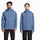 Ensemble pluie vélo Basil Hoga unisexe bleu avec veste et pantalon imperméables pour cyclistes