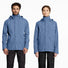 Ensemble pluie vélo Basil Hoga unisexe bleu avec veste et pantalon imperméables pour cyclistes
