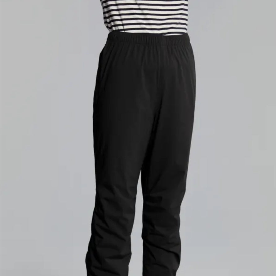 Pantalon imperméable Basil Skane pour femme, parfait pour le vélo sous la pluie, noir et léger
