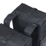 Sacoche double Basil Move 2 x 15L noire avec fixation universelle pour porte-bagages vélo, idéale pour transporter vos affaires