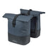 Sacoche double Basil Cove 32L avec fixation MIK, robuste et imperméable pour vélo urbain