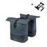 Sacoche double Basil Cove 32L avec fixation MIK moderne, grande capacité et protection contre la pluie pour vélo urbain