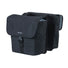 Sacoche double vélo Basil GO amovible 2x16L noire classique avec fixation porte-bagages facile