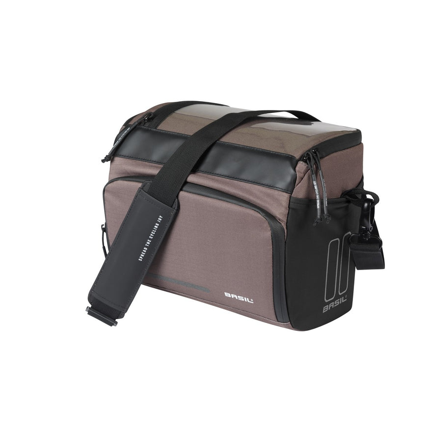 Sacoche de guidon Basil Move 7-8L, pratique et résistante pour transporter vos affaires à vélo