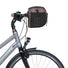 Sacoche de guidon Basil Move 7-8L taupe et noir, compacte et pratique pour vos déplacements à vélo