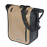Sacoche Basil Rivo beige et noir avec bandouliere detachable et fermeture etanche pour velo urbain
