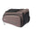 Sacoche vélo Basil Move Trunkbag 10-26L marron compatible porte-bagages MIK, design modulable et robuste pour cyclistes urbains