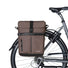 Sacoche bandouliere Basil Move 15 L taupe, confortable et pratique pour cyclistes urbains exigeants