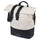 Sacoche vélo de ville Basil Cove 16 L beige et noir avec bandoulière réglable et fermeture à boucle
