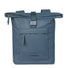 Sacoches doubles Basil Brooklyn 2 x 20,5L gris bleu, pratiques et résistantes pour vélo urbain