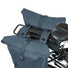 Sacoches doubles Basil Brooklyn 2 x 20,5L indigo, étanches et fonctionnelles pour vélo urbain