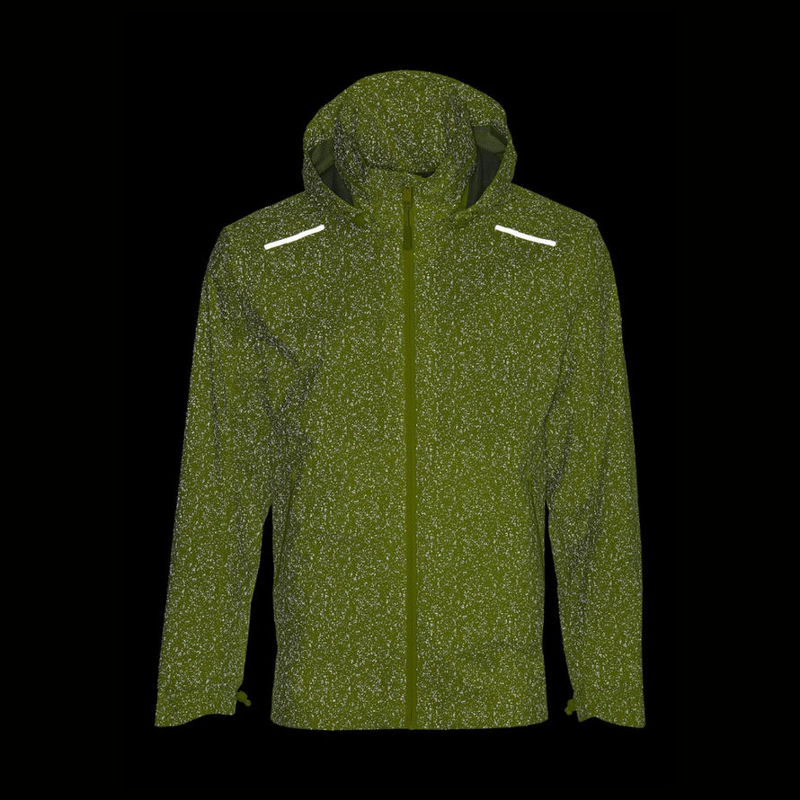 Veste pluie homme Basil Skane Hivis haute visibilité avec bandes réfléchissantes pour sécurité cycliste