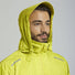 Veste de pluie haute visibilité Skane Hivis pour hommes de la marque Basil, idéale pour cyclistes par temps pluvieux