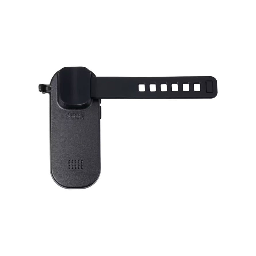 Eclairage arriere velo BBB Signal Radar LED compact noir pour une securite et visibilite optimale la nuit