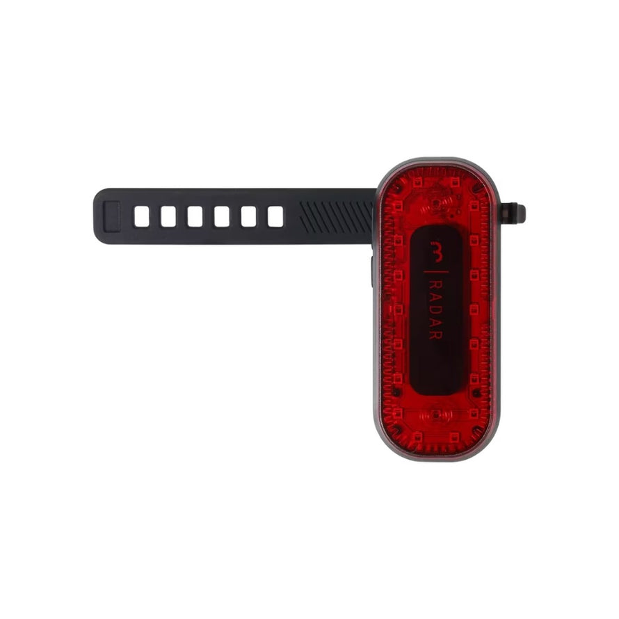 Eclairage arriere BBB Signal Radar rouge avec LED pour cyclistes, optimise securite et visibilite sur routes peu eclairees